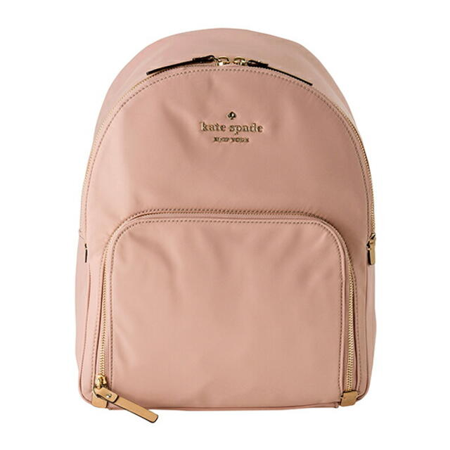 新品 ケイトスペード kate spade リュックサック HARTLEY ハートレー ピンクファスナーポケット×1外側