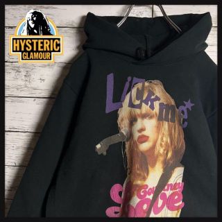 ヒステリックグラマー(HYSTERIC GLAMOUR)の【最高デザイン】ヒステリックグラマー デカロゴ ヒスガール 入手困難パーカー(パーカー)