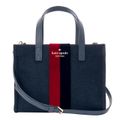 新品 ケイトスペード kate spade ハンドバッグ SAM サム ネイビー