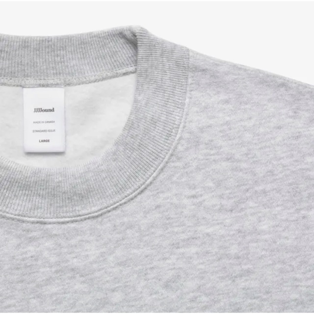 1LDK SELECT(ワンエルディーケーセレクト)のjjjjound Crewneck Ash Grey L メンズのトップス(スウェット)の商品写真