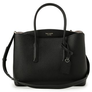 ケイトスペードニューヨーク(kate spade new york)の新品 ケイトスペード kate spade ハンドバッグ LARGE SATCHEL ブラック(ハンドバッグ)