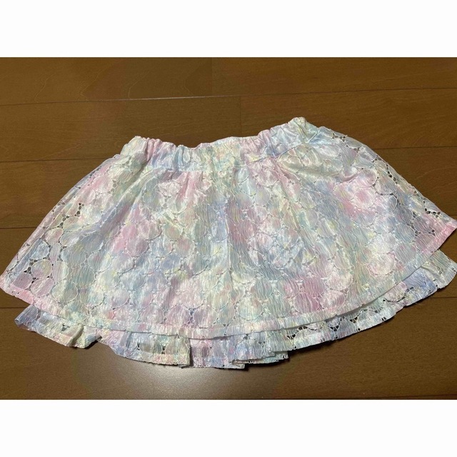 mezzo piano(メゾピアノ)のメゾピアノ、キッズ、スカート キッズ/ベビー/マタニティのキッズ服女の子用(90cm~)(スカート)の商品写真