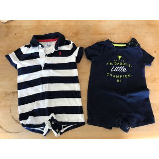 ポロラルフローレン(POLO RALPH LAUREN)のロンパース　6M（50〜60）POLO、guess(ロンパース)