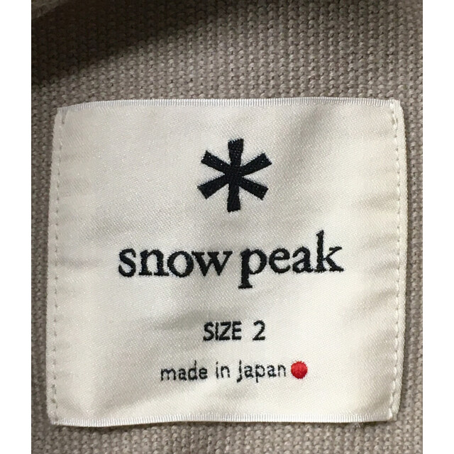 Snow Peak(スノーピーク)のスノーピーク snow peak 半袖ワンピース    レディース 2 レディースのトップス(ベスト/ジレ)の商品写真