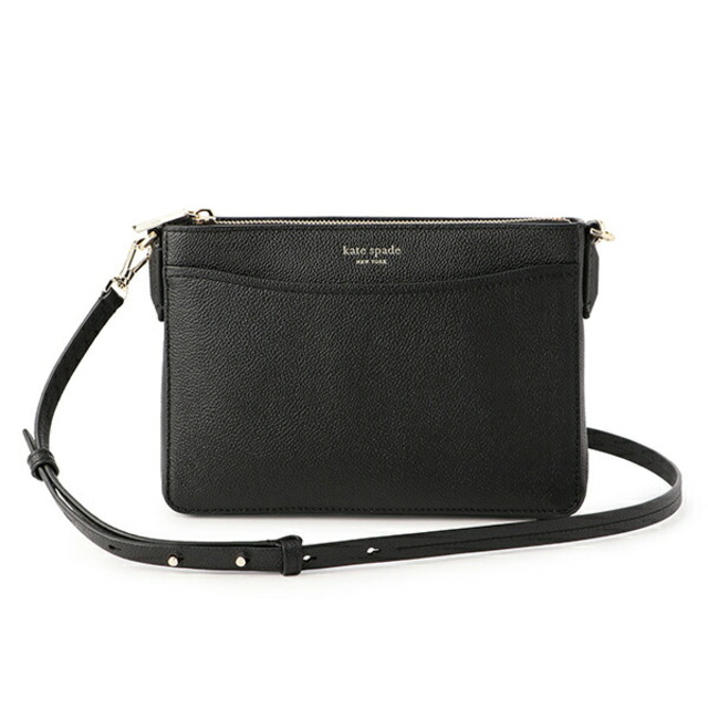 新品 ケイトスペード kate spade ショルダーバッグ MEDIUM CONVERTIBLE CROSSBODY ブラック約390gBLACK本体