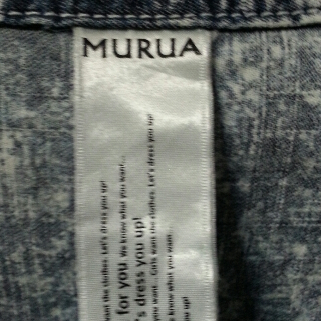 MURUA(ムルーア)のMURUAデニムシャツ♡ｹﾐｶﾙ値下げ レディースのトップス(シャツ/ブラウス(長袖/七分))の商品写真