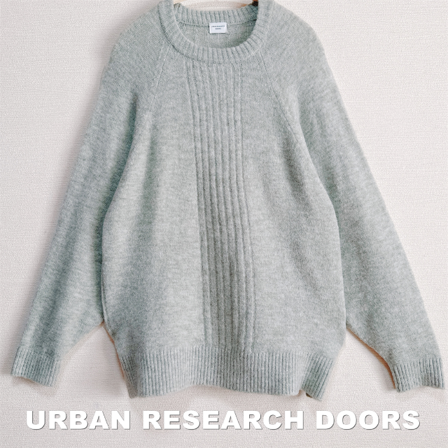 URBAN RESEARCH DOORS(アーバンリサーチドアーズ)の【URBAN RESEARCH DORRS】アーバンリサーチ アルパカ混 ニット レディースのトップス(ニット/セーター)の商品写真