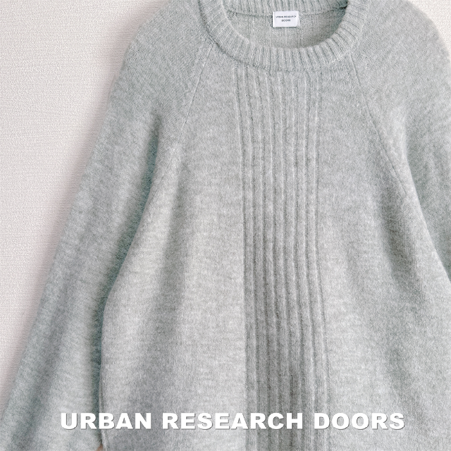 URBAN RESEARCH DOORS(アーバンリサーチドアーズ)の【URBAN RESEARCH DORRS】アーバンリサーチ アルパカ混 ニット レディースのトップス(ニット/セーター)の商品写真