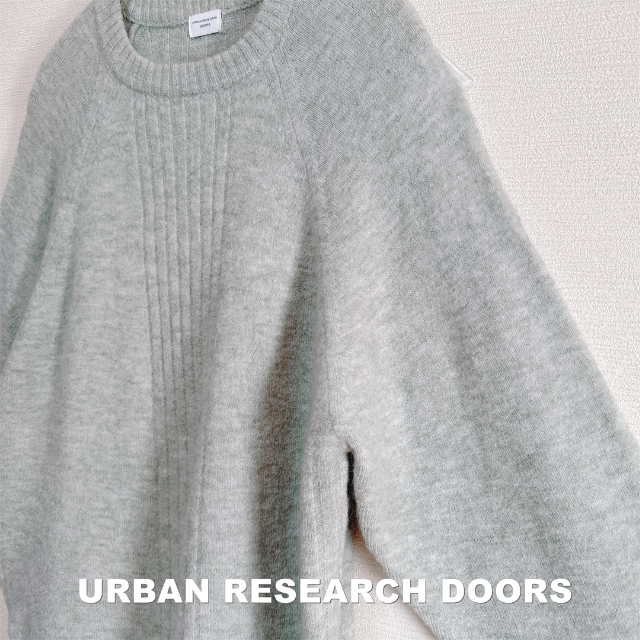 URBAN RESEARCH DOORS(アーバンリサーチドアーズ)の【URBAN RESEARCH DORRS】アーバンリサーチ アルパカ混 ニット レディースのトップス(ニット/セーター)の商品写真