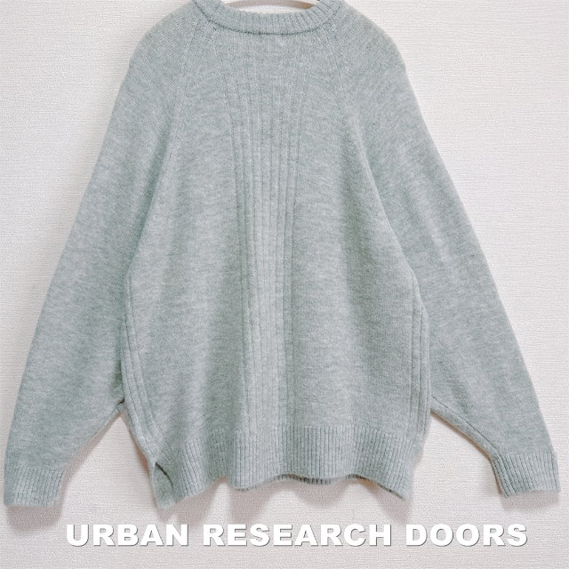 URBAN RESEARCH DOORS(アーバンリサーチドアーズ)の【URBAN RESEARCH DORRS】アーバンリサーチ アルパカ混 ニット レディースのトップス(ニット/セーター)の商品写真