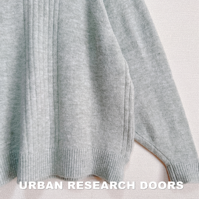 URBAN RESEARCH DOORS(アーバンリサーチドアーズ)の【URBAN RESEARCH DORRS】アーバンリサーチ アルパカ混 ニット レディースのトップス(ニット/セーター)の商品写真