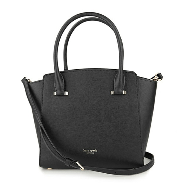 kate spade new york(ケイトスペードニューヨーク)の新品 ケイトスペード kate spade ハンドバッグ MEDIUM SATCHEL ブラック 黒 レディースのバッグ(ハンドバッグ)の商品写真