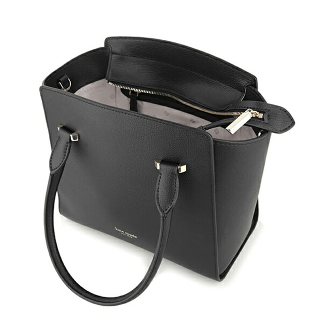 kate spade new york(ケイトスペードニューヨーク)の新品 ケイトスペード kate spade ハンドバッグ MEDIUM SATCHEL ブラック 黒 レディースのバッグ(ハンドバッグ)の商品写真