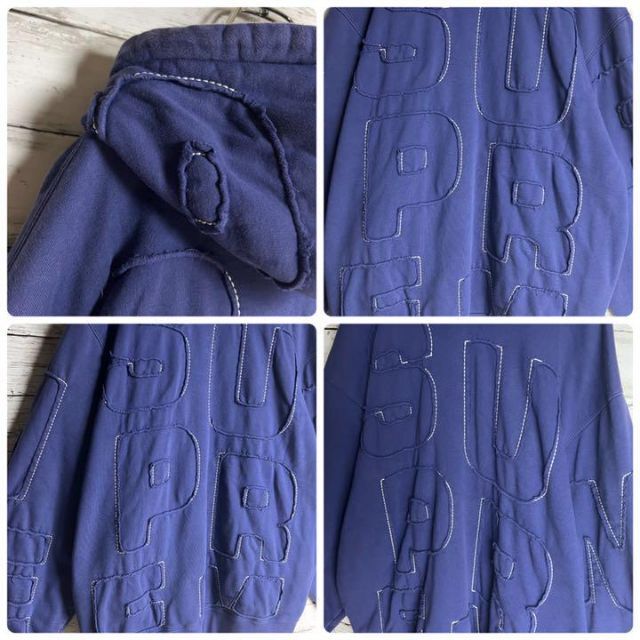超希少デザイン】 Supreme 両面ビックロゴ 即完売 入手困難 パーカー