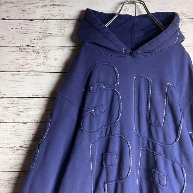 超希少デザイン】 Supreme 両面ビックロゴ 即完売 入手困難 パーカー