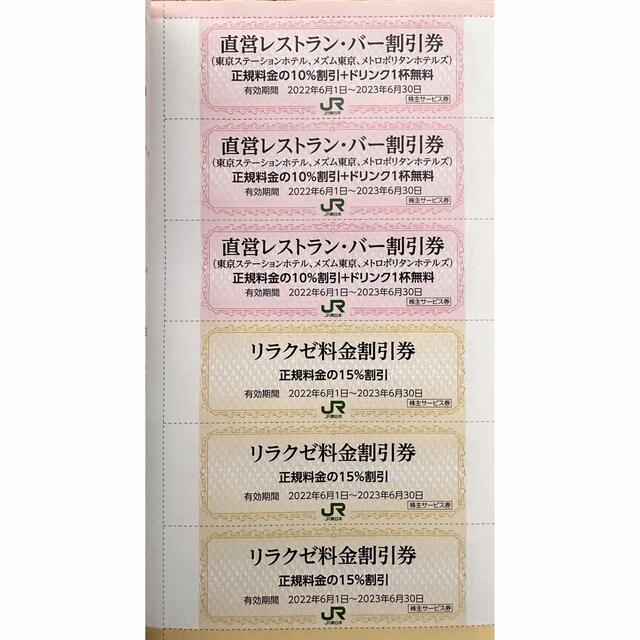 本日発送★JR東日本 株主優待割引券(4割引)2枚セット 、株主サービス券付き 4