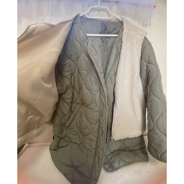 ZARA(ザラ)の2wayキルティングコート レディースのジャケット/アウター(ダウンジャケット)の商品写真