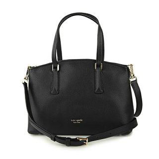 ケイトスペードニューヨーク(kate spade new york)の新品 ケイトスペード kate spade ハンドバッグ SMALL SATCHEL ブラック(ハンドバッグ)