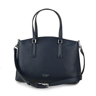 ケイトスペードニューヨーク(kate spade new york)の新品 ケイトスペード kate spade ハンドバッグ SMALL SATCHEL ネイビー(ハンドバッグ)