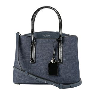 ケイトスペードニューヨーク(kate spade new york)の新品 ケイトスペード kate spade ハンドバッグ MEDIUM SATCHEL ダークデニム(ハンドバッグ)