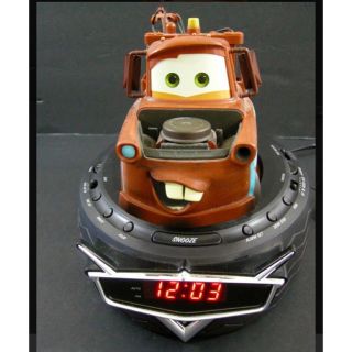 日本未発売 ディズニーピクサー カーズ メーター トーキング目覚まし時計 ラジオ 日本未発売 ディズニーピクサー カーズ メーター トーキング目覚まし時計 ラジオ