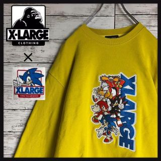 エクストララージ(XLARGE)の【限定コラボ】XLARGE×ソニック 30th 入手困難 スウェット 希少カラー(スウェット)