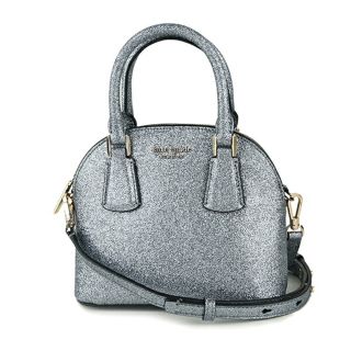 ケイトスペードニューヨーク(kate spade new york)の新品 ケイトスペード kate spade ハンドバッグ グリッター ミニ ドーム サッチェル ムーングロウ(ハンドバッグ)