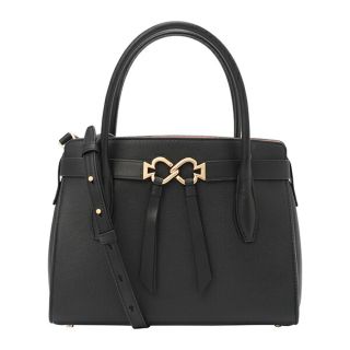 ケイトスペードニューヨーク(kate spade new york)の新品 ケイトスペード kate spade ハンドバッグ ミディアム サッチェル ブラック(ハンドバッグ)