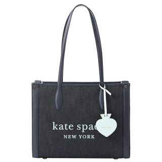 ケイトスペードニューヨーク(kate spade new york)の新品 ケイトスペード kate spade トートバッグ ミディアム トート ダークデニム(トートバッグ)