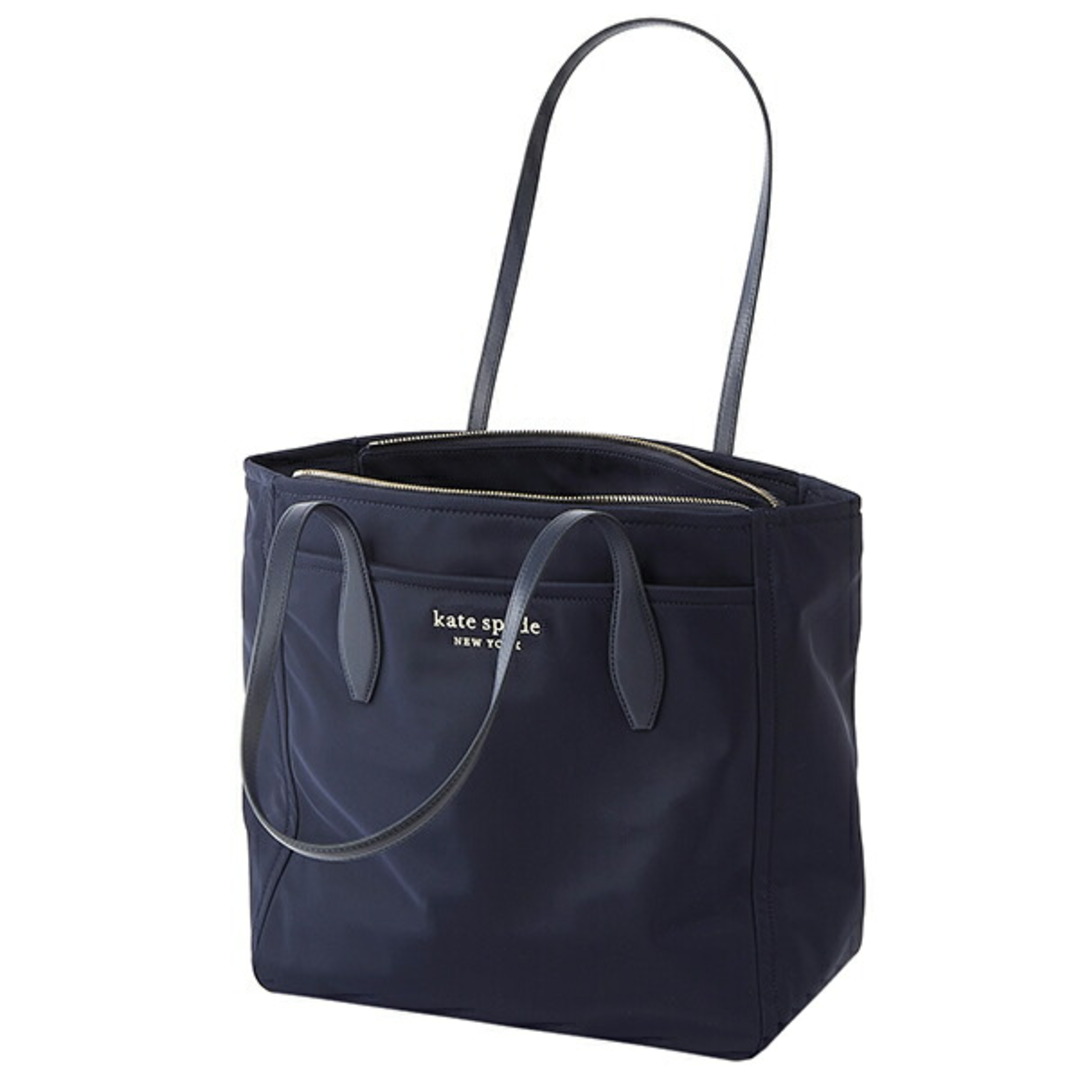 新品 ケイトスペード kate spade トートバッグ ラージ トート リッチネイビー