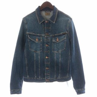 ヌーディジーンズ(Nudie Jeans)のヌーディージーンズ perry Gジャン デニムジャケット M インディゴ(Gジャン/デニムジャケット)