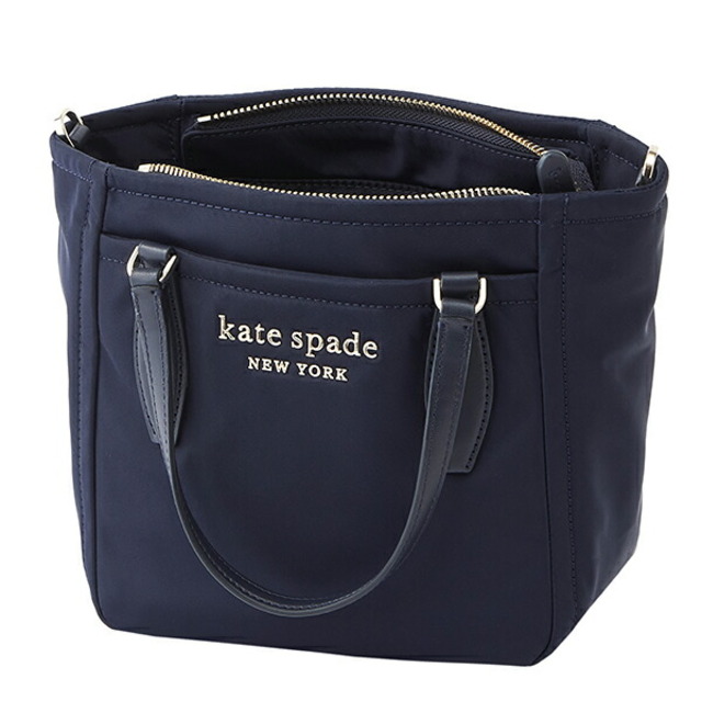 kate spade new york(ケイトスペードニューヨーク)の新品 ケイトスペード kate spade ハンドバッグ スモール サッチェル リッチネイビー レディースのバッグ(ハンドバッグ)の商品写真