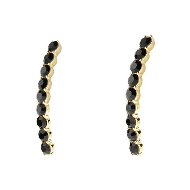 新品 ケイトスペード kate spade ピアス THIN STONE EAR CUFF EARRINGS クリア