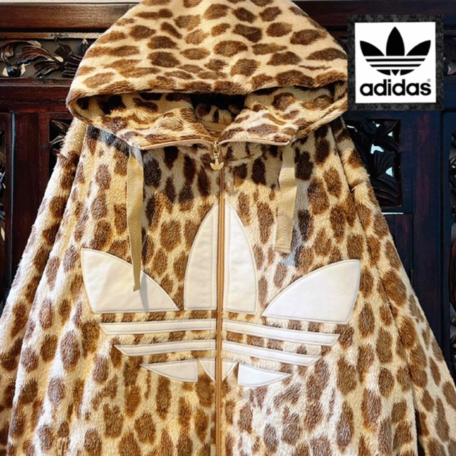 adidas - アディダス オリジナルス ジャケット パーカー ボア くま ...