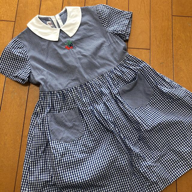 familiar(ファミリア)のfamiliar＊半袖ワンピース120cm キッズ/ベビー/マタニティのキッズ服女の子用(90cm~)(ワンピース)の商品写真