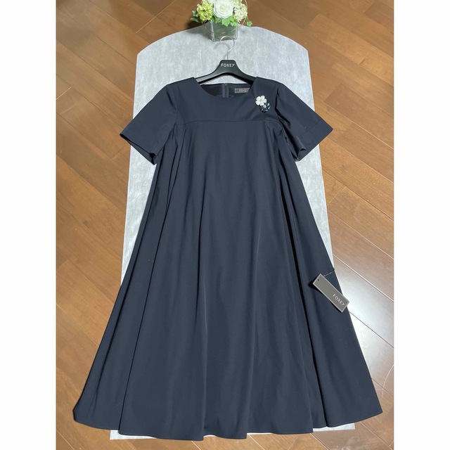 FOXEY(フォクシー)のフォクシー　MARSEILLE DRESS   完売品　42サイズ レディースのワンピース(ひざ丈ワンピース)の商品写真