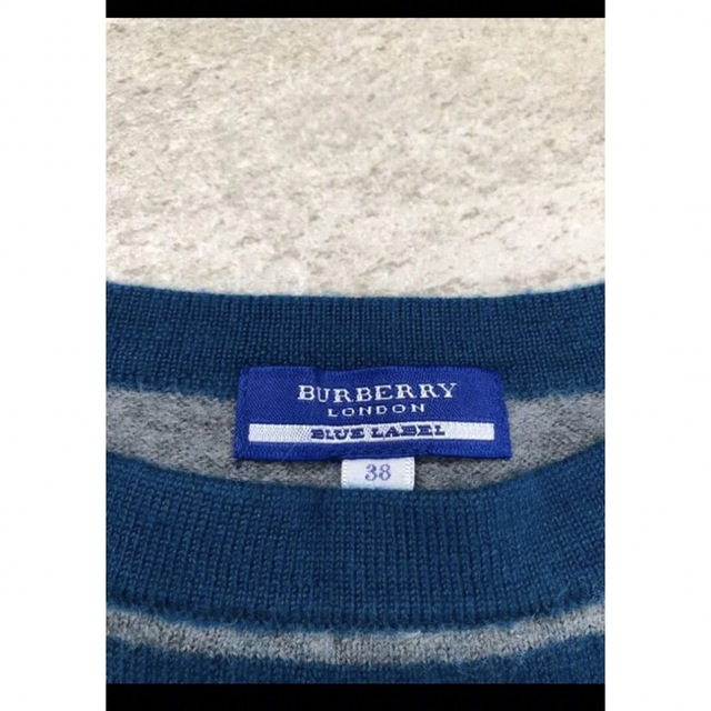 BURBERRY BLUE LABEL(バーバリーブルーレーベル)の毛 100％ レディースのトップス(ニット/セーター)の商品写真