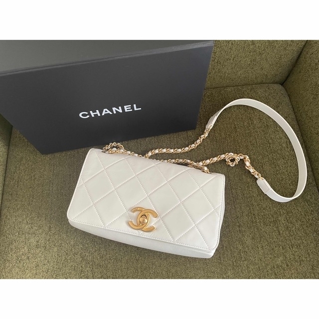 SALE! 極美品 CHANEL シングルフラップショルダーバッグ