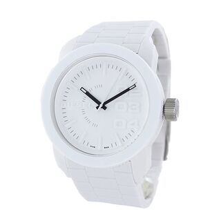 ディーゼル(DIESEL)のディーゼル 時計 メンズ レディース ユニセックス フランチャイズ ホワイト ラ(腕時計(アナログ))