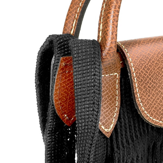 LONGCHAMP(ロンシャン)の新品 ロンシャン LONGCHAMP ハンドバッグ ル プリアージュ フィレ ブラック レディースのバッグ(ハンドバッグ)の商品写真