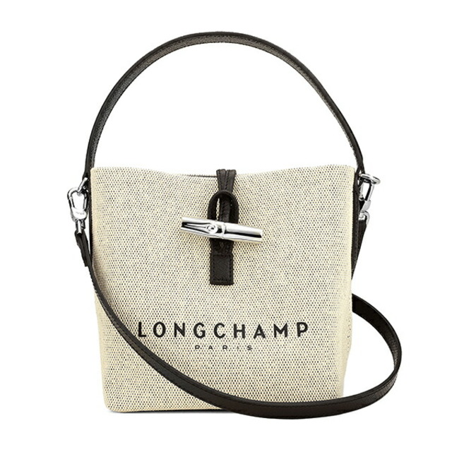 新品 ロンシャン LONGCHAMP ハンドバッグ ロゾ エクリュ