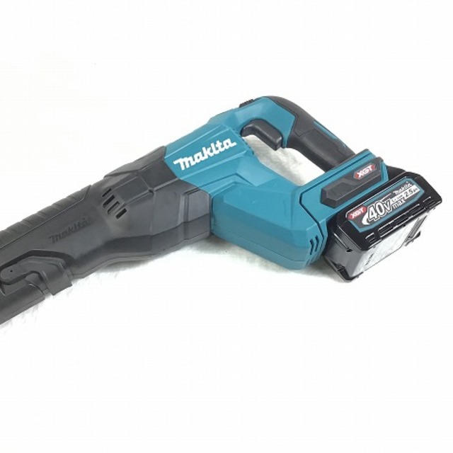 ☆未使用品☆ makita マキタ 40V 充電式レシプロソー JR001GRDX 青/ブルー バッテリ2個(40V 2.5Ah) 充電器 ケース付き 61018