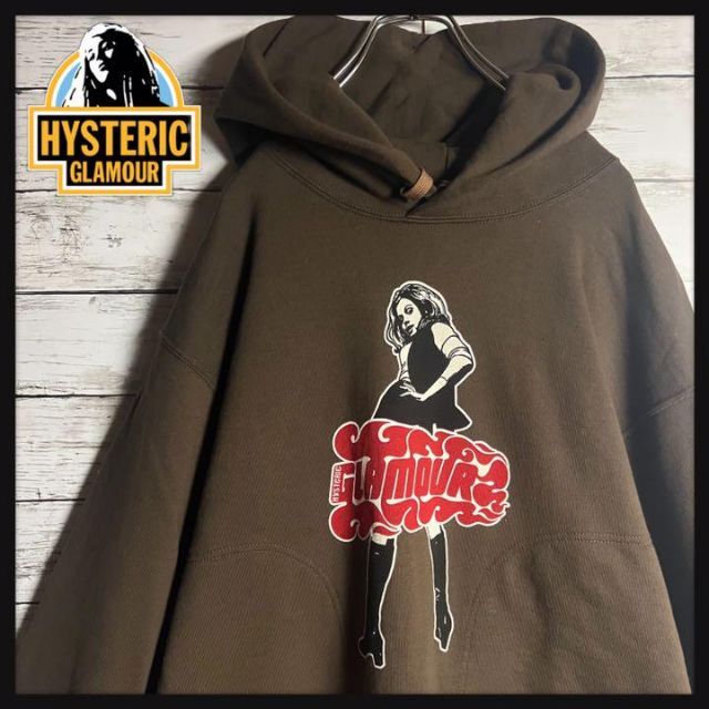 hystericglamour ヒステリックグラマー パーカー サークルロゴ入り