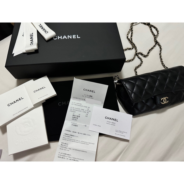 CHANEL メガネポーチ　ショルダーポーチ