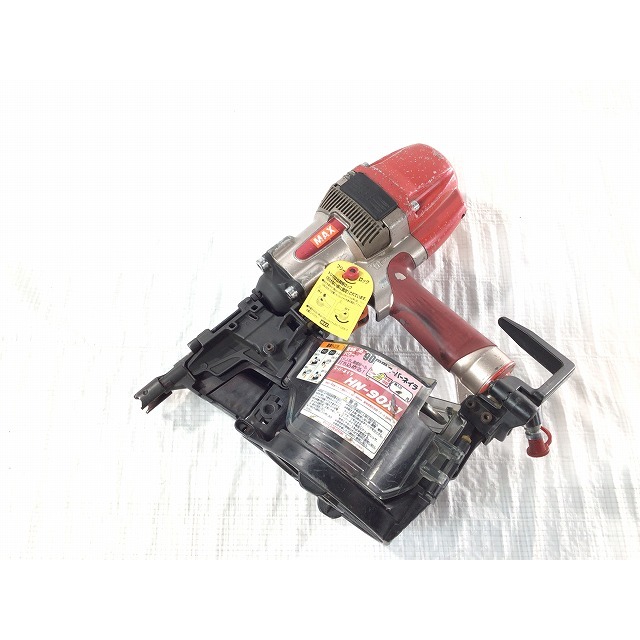 MAX マックス 90mm 高圧 釘打ち機 スーパーネイラ コイルネイラ
