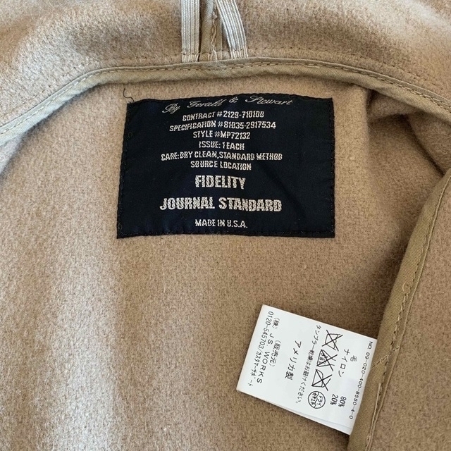 JOURNAL STANDARD(ジャーナルスタンダード)のジャーナルスタンダード 別注FIDELITY ダッフルポンチョ ケープ コート レディースのジャケット/アウター(ポンチョ)の商品写真