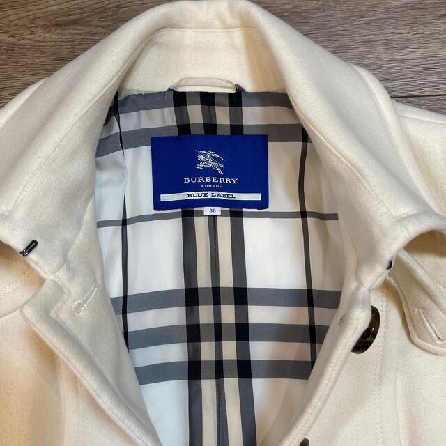 BURBERRY BLUE LABEL(バーバリーブルーレーベル)のBURBERRY コート アイボリー レディースのジャケット/アウター(その他)の商品写真