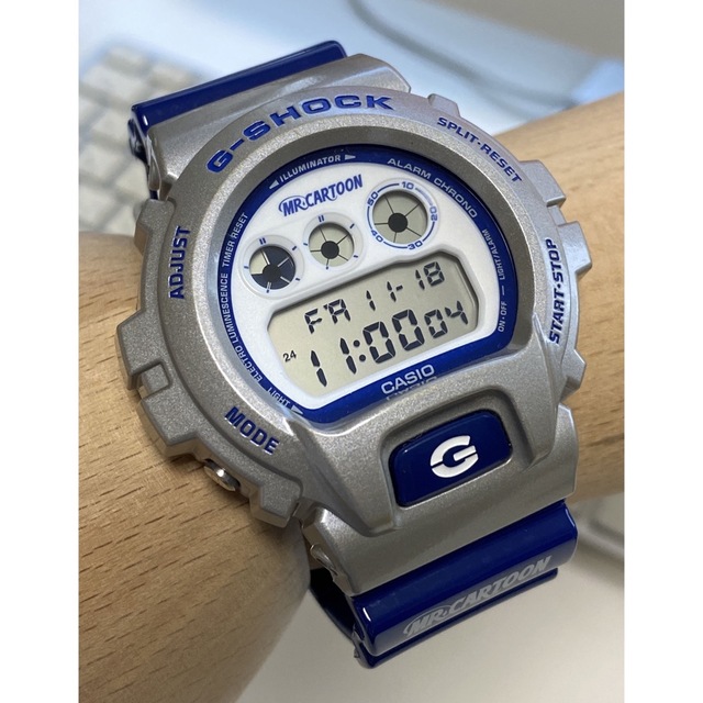 G-SHOCK/コラボ/ミスターカートゥーン/限定/DW-6900/メタリック