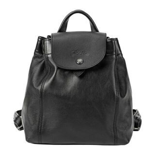 ロンシャン(LONGCHAMP)の新品 ロンシャン LONGCHAMP リュックサック ル・プリアージュ キュイール ノワール(リュック/バックパック)