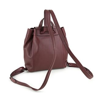 ロンシャン(LONGCHAMP)の新品 ロンシャン LONGCHAMP リュックサック ル・プリアージュ キュイール ブランディ(リュック/バックパック)